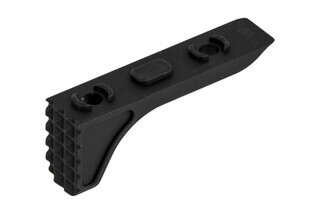 The Timber Creek Outdoors M-LOK Rugged Barricade Stop features a black anodized finish